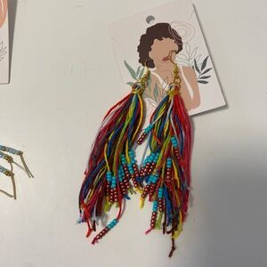 Colorful Tassel Earrings